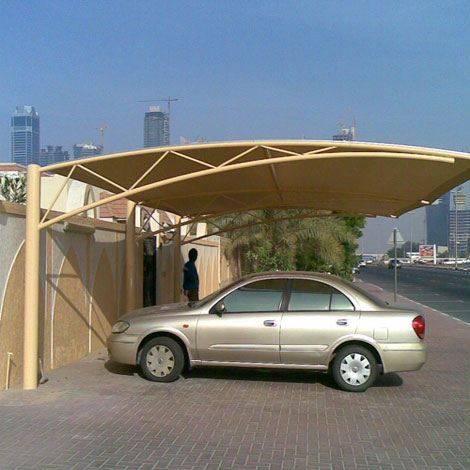 parking garage sheds