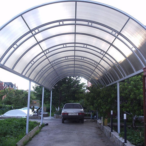 polycarbonate-structures