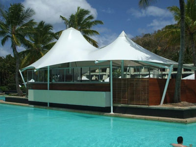 Swimming Pool Tensile Covering