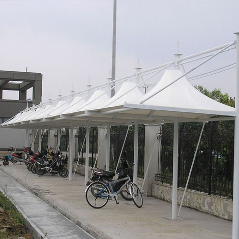 two wheeler parking structure